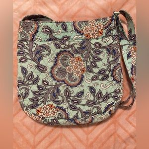 Vera Bradley Crossbody Fan Flower